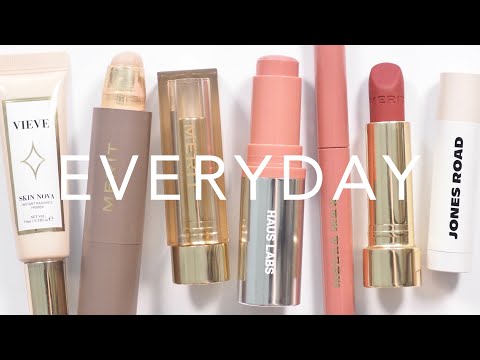 Everyday Makeup | Easy Minimal Routine and My New Favourite Sheer Blotted Lipstick | AD