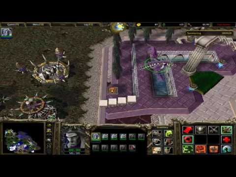 Warcraft 3 Reign of Chaos - Under the Burning Sky - Destroy All Human Bases - Hard