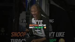 Snoop Dogg explains why he didn’t like Tupac’s song “Hit Em Up” 😳👀(via bigboytv)