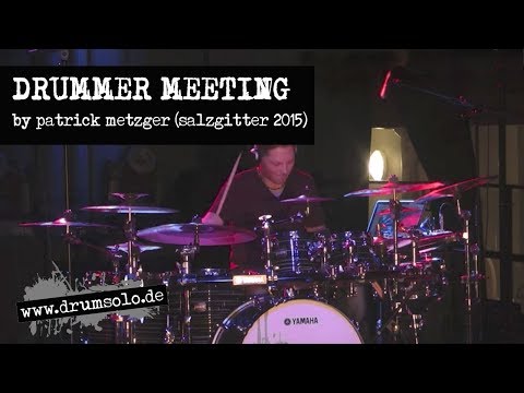 Patrick Metzger @ Drummer Meeting Salzgitter 2015