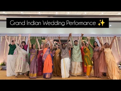 Karu Karu Karupayi X Ghilli X Sachin (Remix) | Grand Tamil Wedding Performance | Weddings by Taal