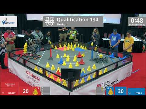2018 VEXU Design Q134 - UTGZ2 vs UTRR1 - 45 to 50