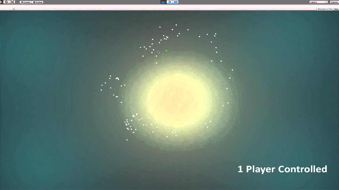 Experiment: Boids in Unity3D