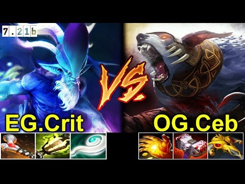 EG.Crit Leshrac Amazing Support Vs OG.Ceb Ursa Dota2 ProGameplay