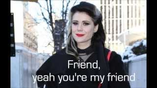 Mermaid Blue - Kate Nash (lyrics on screen)