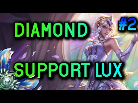 DIAMOND Support Lux S8 Full Gameplay #2 - League of Legends