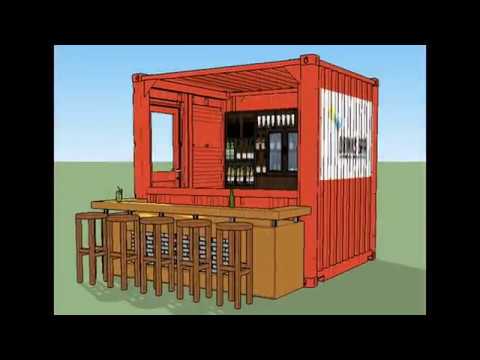 Shipping Container Bar Conversion