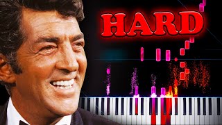 Dean Martin - Everybody Loves Somebody - Piano Tutorial
