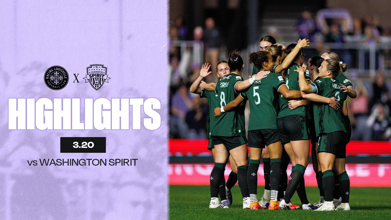 Racing Louisville vs Washington Spirit Highlights