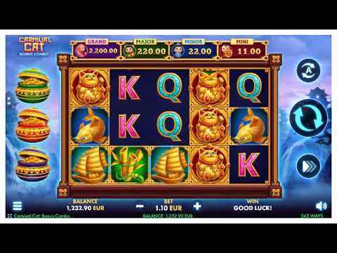 Carnival Cat: Bonus Combo – Video Gameplay