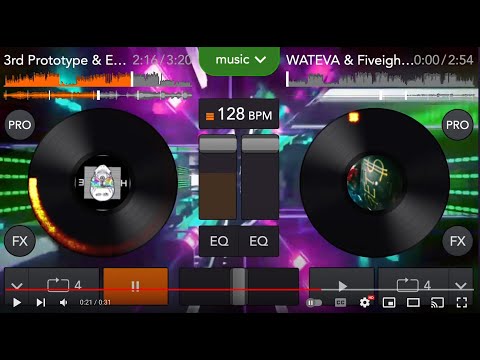 YouDJ Mixer - DJ music app video