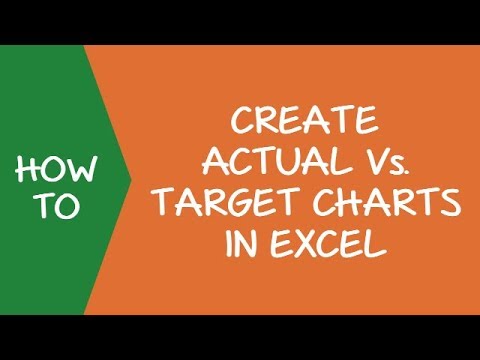 Creating Actual Vs Target Charts in Excel