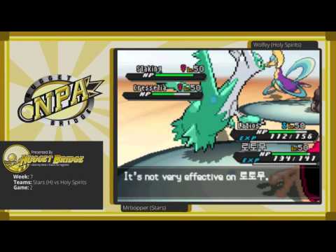 NPA Season 2 Week 7 - Mrbopper (Celestic Stars) vs Wolfey (Hearthome Holy Spirits) Game 2