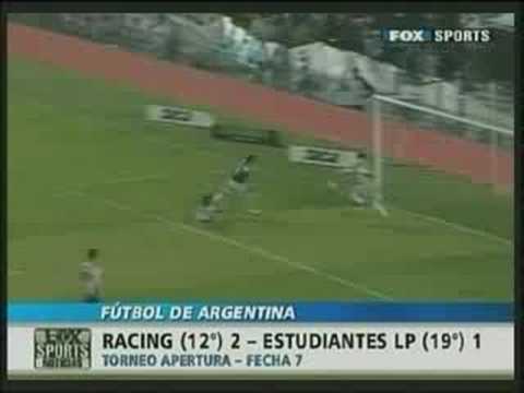 Racing Club 2 - Estudiantes 1, Gol de Juan Sanchez Sotelo (2