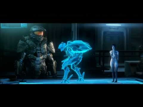 Halo 4 Cutscenes  and ALL Dialogue: Mission 4 : Infinity *FULL* 1080p HD