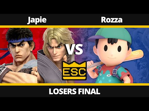 ESC 27 - Losers Final - Japie (Ken, Ryu) Vs. Rozza (Ness) - SSBU Local Tournament