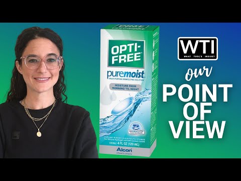 Opti-Free Pure Moist Contact Solution - WTI product video review