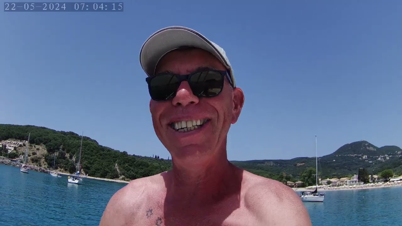 Sailing Parga main land Greece