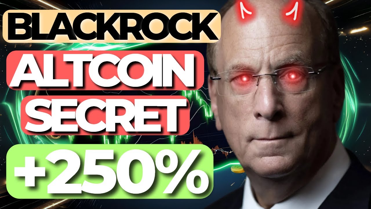 🔥 L’ALTCOIN SECRET QUE BLACKROCK UTILISE DÉJÀ ! 🚀 (ça va péter ..)