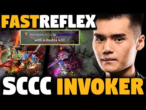 Newbee.Sccc THE INVOKER WITH 2 BRAINS Vs HARD BLOODSEEKER Newbee.Y.XiaoXiaoSala | Dota 2 Invoker