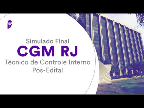 Simulado Final CGM RJ – Técnico de Controle Interno – Pós-Edital – Correção