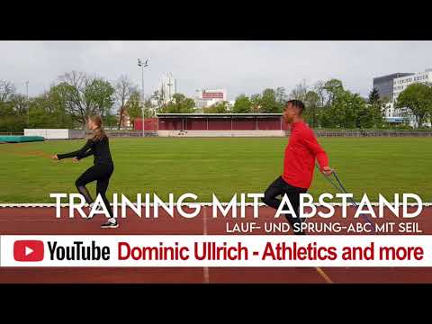 Trailer - Training mit Abstand - Lauf- und Sprung-ABC mit Seil