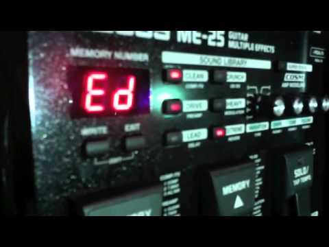 How to: Presets on the ME-25