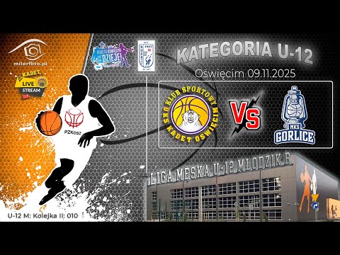 KS UKS KADET vs MKS GORLICE / U12M / Młodzik B/ 09.11.2025