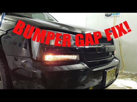 TRAILBLAZER FRONT BUMPER GAP FIX!!!