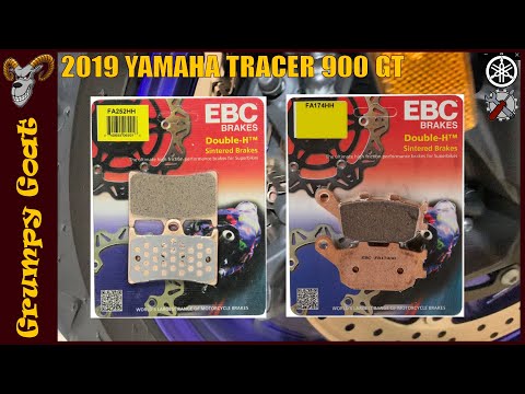Upgraded to EBC Double-H Sintered Brake Pads ... Stoppies now?? | 2019 Yamaha Tracer 900 GT