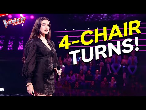Top 15 Performances That BROKE The Chairs | The Voice Europe