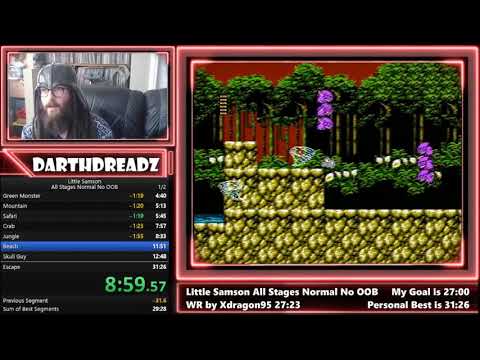 Little Samson [All Stages Normal No OOB] Speedrun 23:37 (World Record)