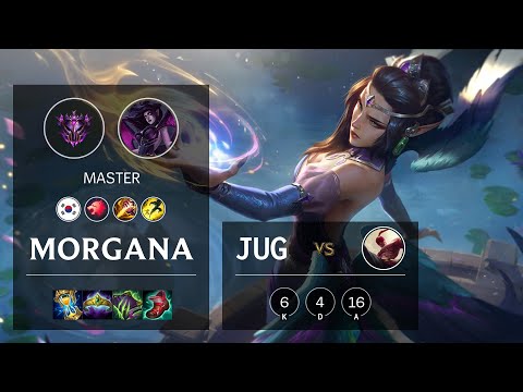 Morgana Jungle vs Lee Sin - KR Master Patch 11.23