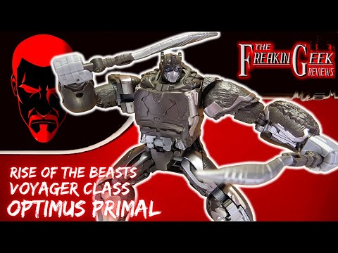 Rise of the Beasts Voyager OPTIMUS PRIMAL: EmGo's Transformers Reviews N' Stuff