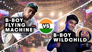 B-Boy Flying Machine vs. B-Boy Wildchild | Red Bull BC One Cypher India 2021