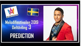 Melodifestivalen 2019 | PREDICTION | Deltävling 3 | Top 7 | With Comments