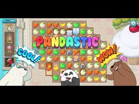 We Bare Bears Match3 Repairs Level 782 - No Boosters