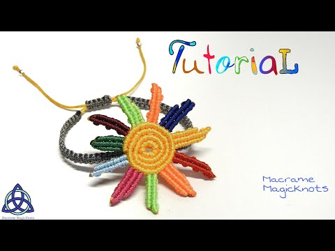 Macrame Bracelet with Beads Tutorial Easy Jewelry Making