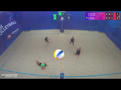 18:05 A. Yermakov / D. Rastrosta - O. Klishch / V. Babenko 12.07.2022 | Winners Beach Volleyball