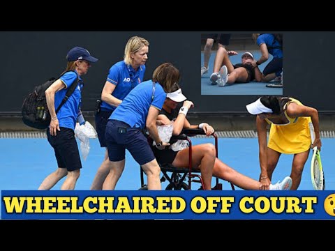  Marina Stakusic Wheelchaired Off Court in Heartbreaking First-Round Drama at Australian Open 