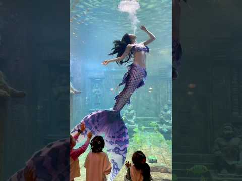 Underwater Dance Mermaid🤯 Merman 🧜‍♀️ -mermaid swimming pool  #shorts #mermaid #ytshorts #shortsfeed