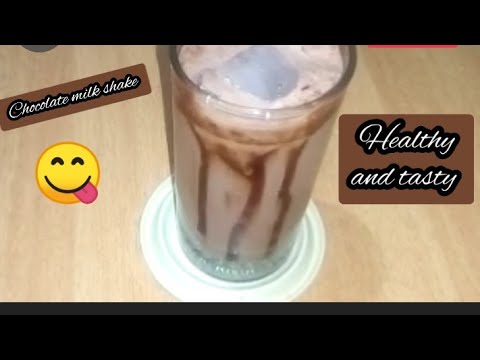 Chocolate Milkshake by  Krishnapriya