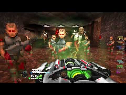 Doom II: HontE Remastered + Quake Champions: Doom Edition - M29 - [Very Hard - 100% Kills & Secrets]