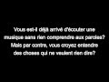 Fausses paroles - Marin Monster/Maître Gims ...