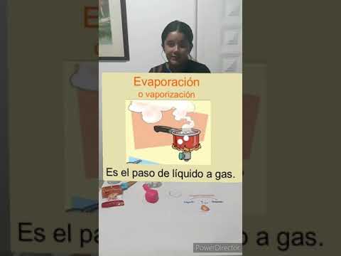 Estados de la Materia mostrar y contar