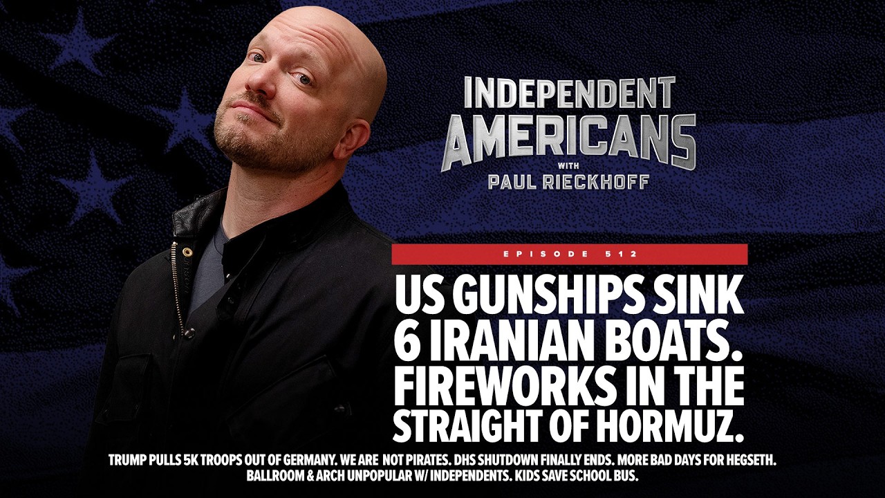US Gunships Sink 6 Iranian Boats. Fireworks in the Straight of Hormuz.