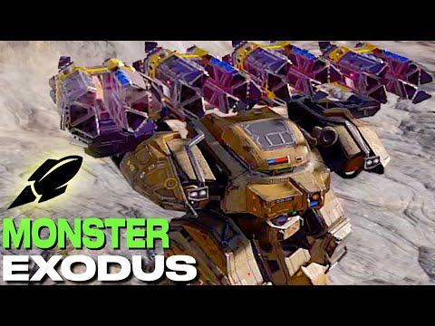 The Behemoth Exodus Is A NEXT Level BEAST - 855,000 Damage Per Clip | War Robots