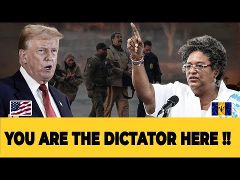 BARBADOS PRIME MINISTER BLASTS TRUMP IN VENEZUELA