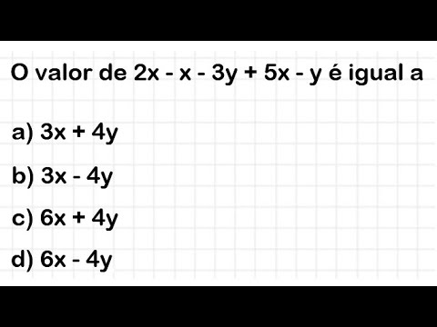 EXPRESSÃO ALGÉBRICA