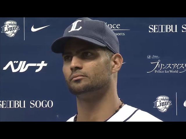 ライオンズ・メヒア選手・菊池投手ヒーローインタビュー 2015/6/13 L-S
